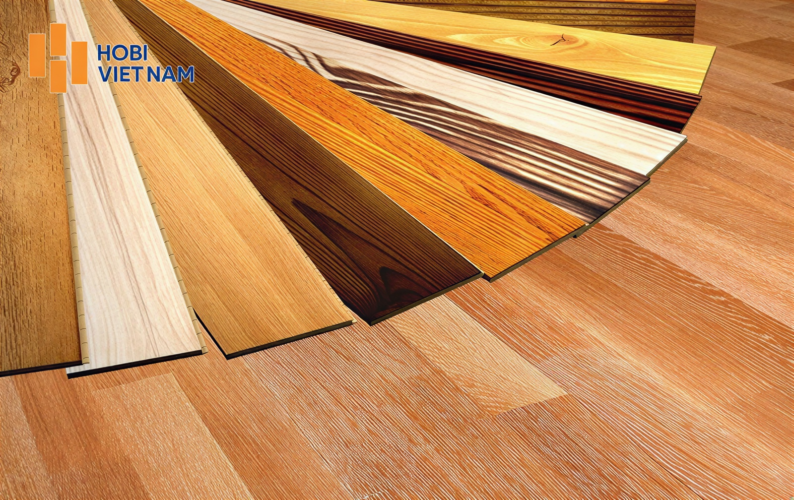 Các loại màu và vân sàn gỗ Binyl