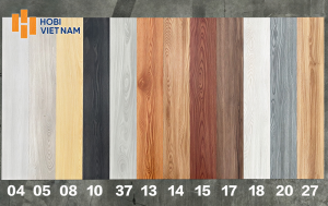 Hệ vật liệu hoàn thiện được Hobi Việt Nam phát triển