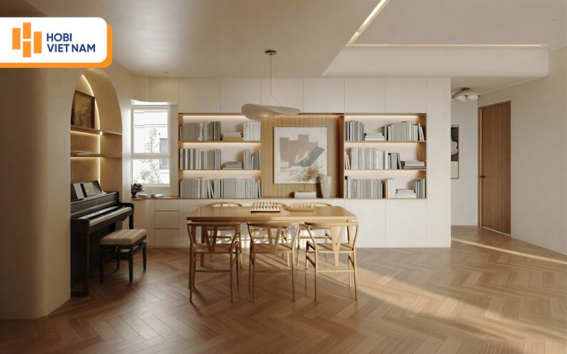 Sàn gỗ chung cư: Xu hướng hoàn thiện nội thất bền đẹp và hiện đại